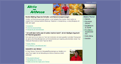 Desktop Screenshot of aktiv-mit-arthrose.de