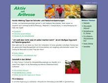 Tablet Screenshot of aktiv-mit-arthrose.de